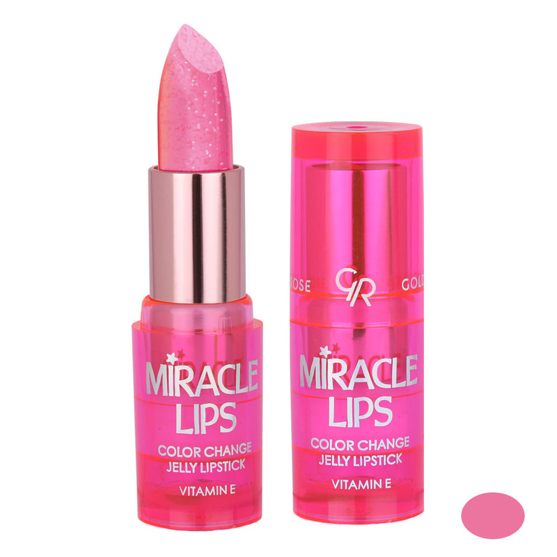 رژ لب جامد گلدن رز مدل Miracle شماره 101