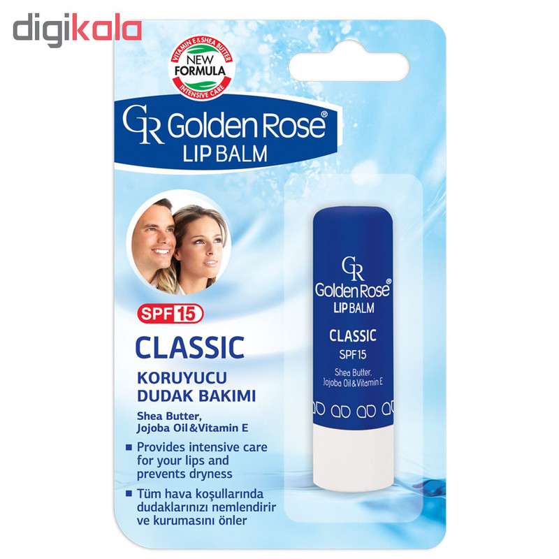 بالم لب گلدن رز مدل Classic Shine حجم 5 میلی لیتر
