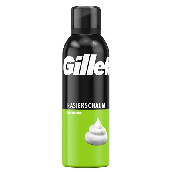 فوم اصلاح ژیلت مدل Limettenduft حجم 200 میلی لیتر
