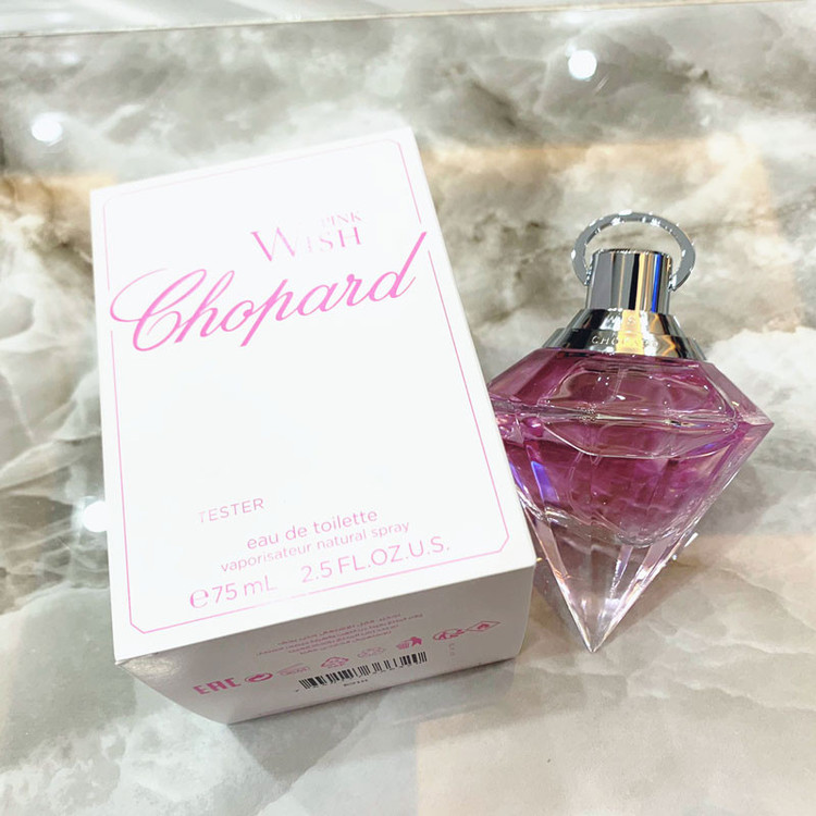 تستر ادو پرفیوم زنانه شوپارد مدل Wish Pink حجم 75 میلی لیتر