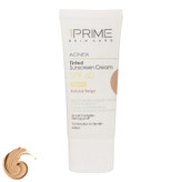 کرم ضدآفتاب رنگی پرایم مدل Acnex Beige SPF60، مناسب پوستهای چرب، حجم 40 میلیلیتر