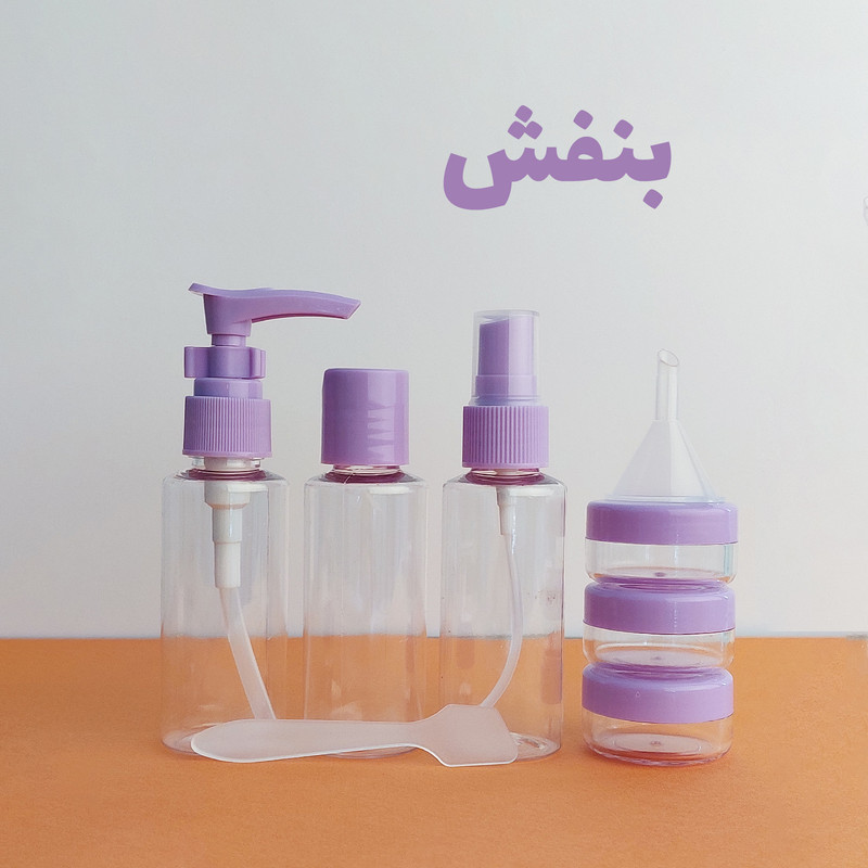 محفظه نگهداری کرم رونا مدل مسافرتی بسته 8 عددی