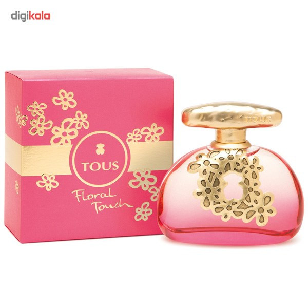 ادو تویلت زنانه توس مدل Floral Touch حجم 100 میلی لیتر