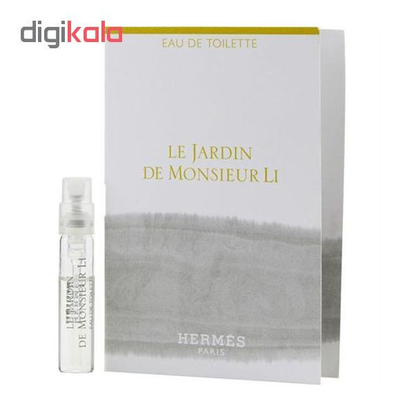 عطر جیبی هرمس مدل Le Jardin De Monsieur Li حجم 2 میلی لیتر بسته 3 عددی