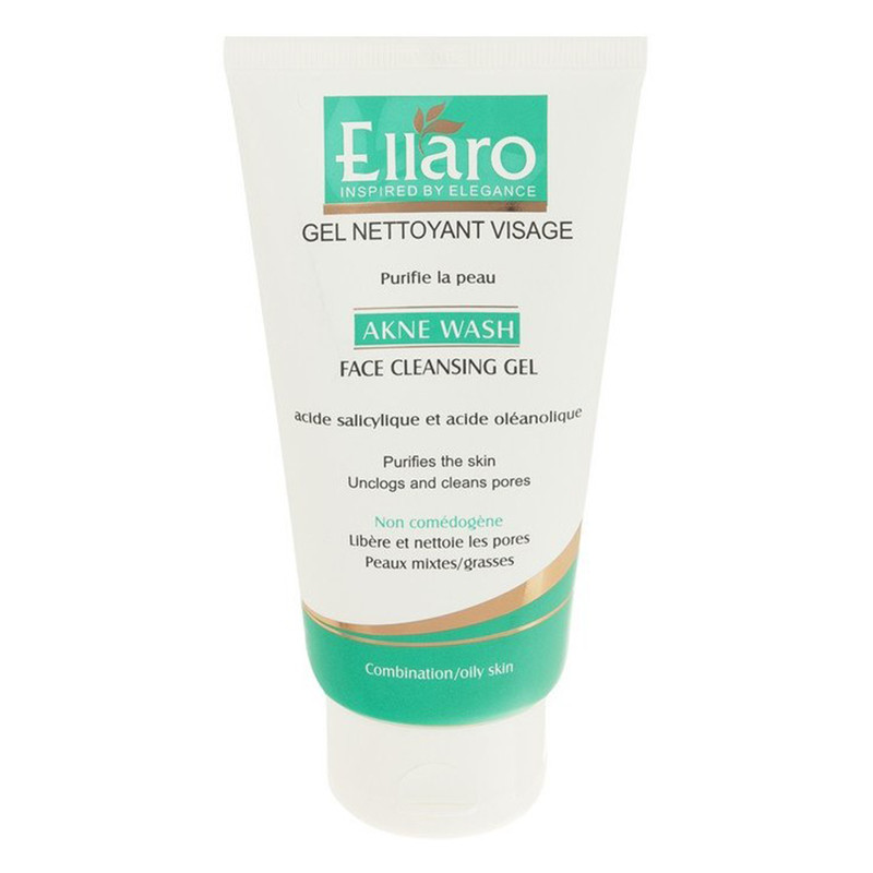 ژل شستشوی صورت الارو مدل AKNE WASH تحت لیسانس حجم 150 میلی لیتر