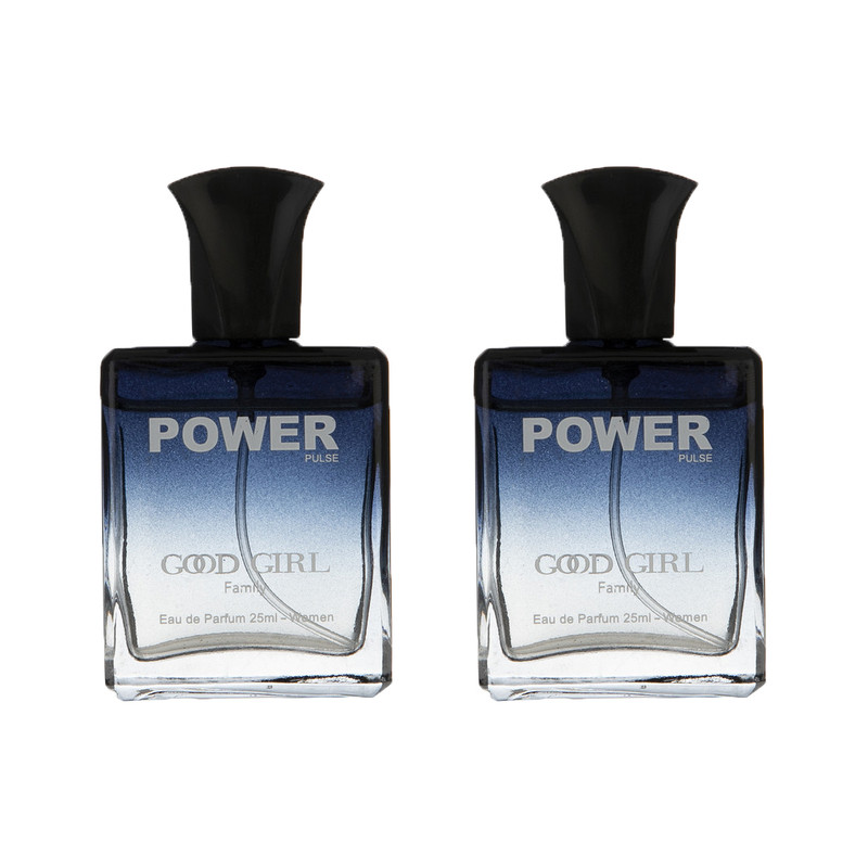 عطر جیبی زنانه پاور پالس مدل گود گرل حجم 25 میلی لیتر بسته 2 عددی