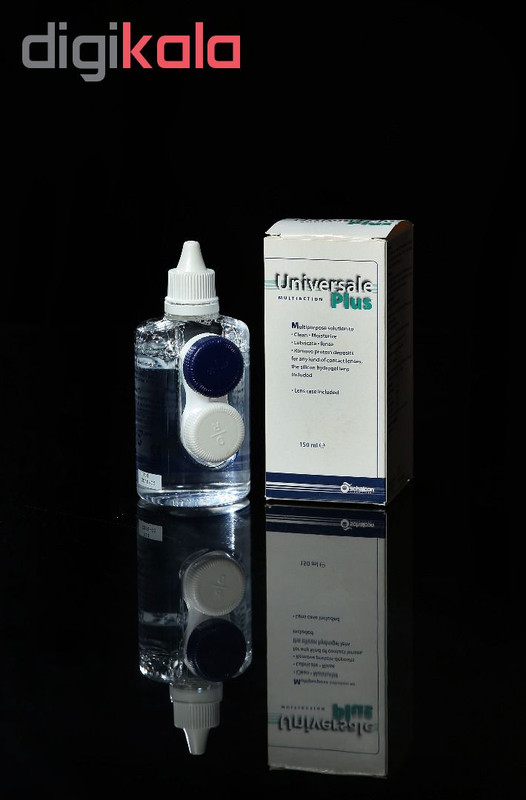 محلول شستشوی لنز شالکون مدل Universal Plus حجم 150 میلی لیتر