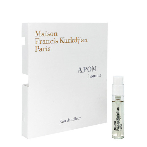 عطر جیبی میسون فرانسیس کورکجان مدل APOM Homme با رایحه شیرین حجم 2 میلیلیتر