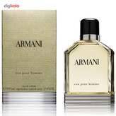 ادو تویلت مردانه جورجیو آرمانی مدل Eau Pour Homme New حجم 100 میلی لیتر