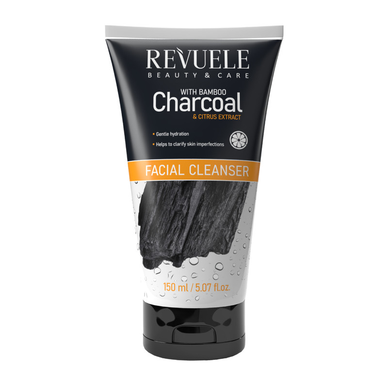 ژل پاک کننده صورت رووئله مدل BAMBOO CHARCOAL حجم 150 میلی لیتر