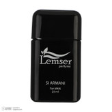 عطر جیبی مردانه لمسر مدل Si Armani حجم 25 میلی لیتر