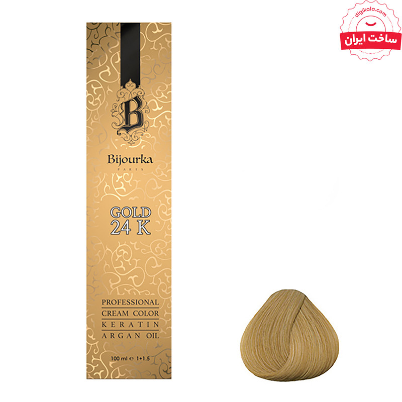 رنگ مو بیجورکا شماره 7/20 حجم 100 میلی لیتر رنگ شرابی خیلی روشن