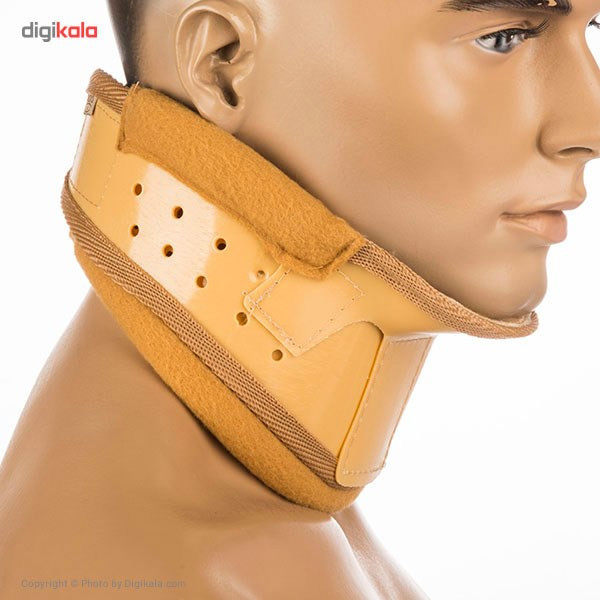 گردن بند طبی پاک سمن مدل Hard With Chain Pad سایز متوسط