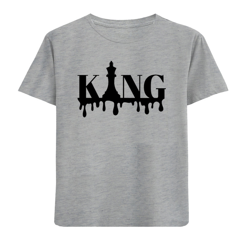 تی‌شرت آستین کوتاه پسرانه مدل KING N244
