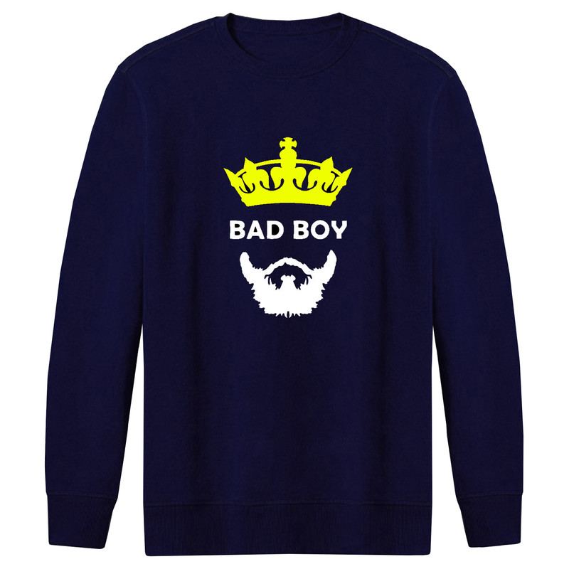 سویشرت مردانه طرح bad boy کد FZ186
