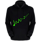 هودی زنانه طرح موزیکال کد K1