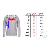 سویشرت مردانه مدل سیبیل W14