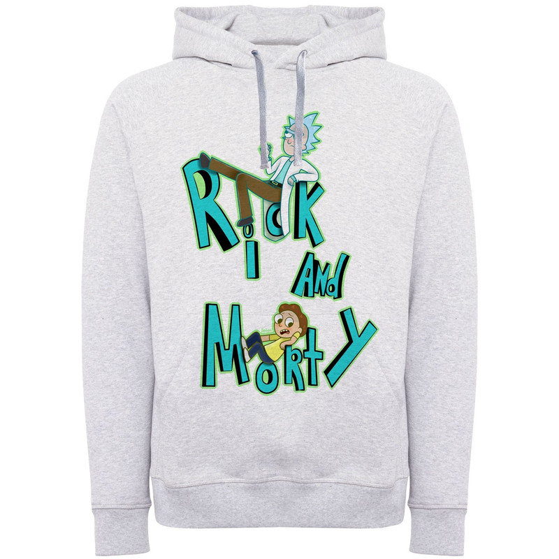 هودی مردانه طرح rick and morty کد F190