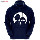 هودی مردانه طرح rick and morty کد F83