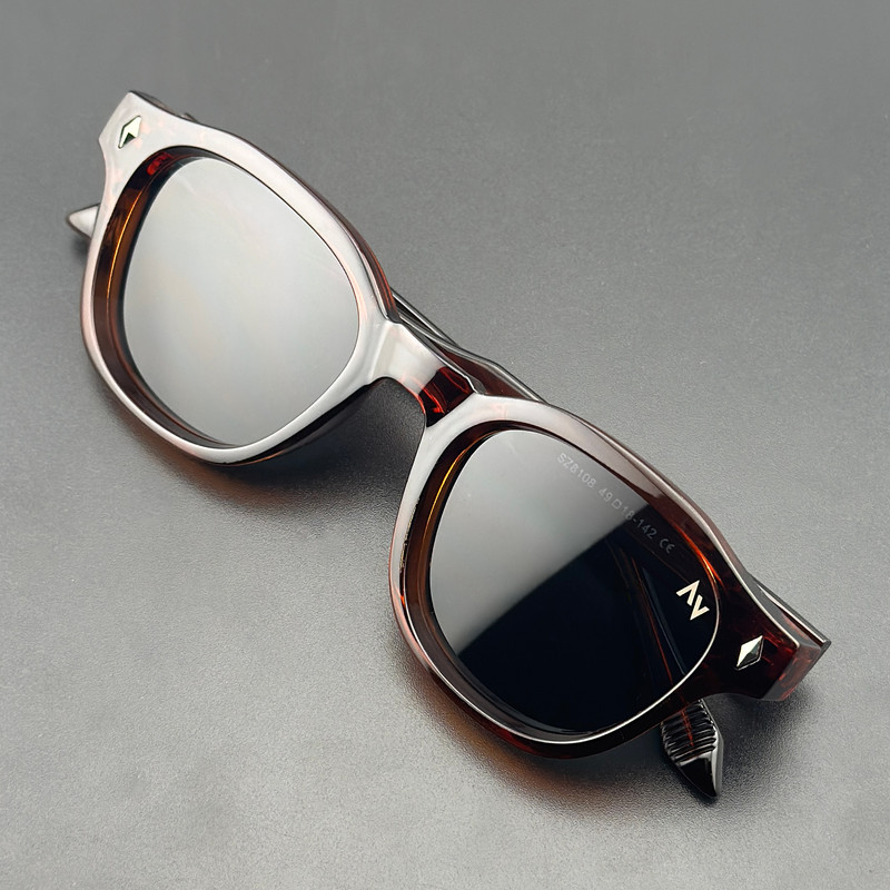 عینک آفتابی چندضلعی آلبرت وگ مدل SZ-8108 Maroon
