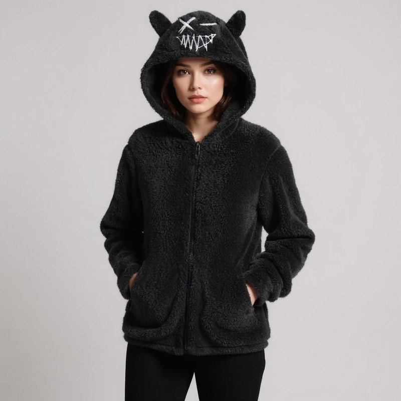 سویشرت زنانه مدل Devil