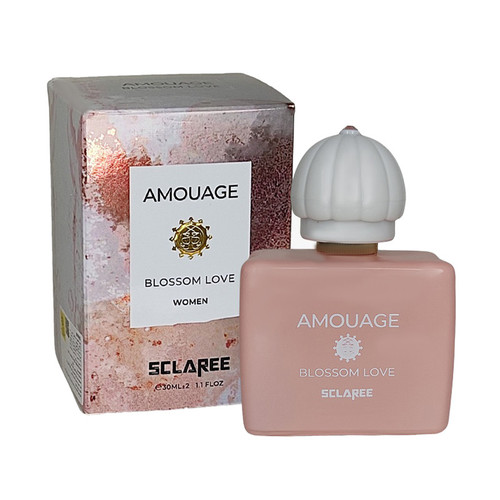 عطر جیبی زنانه اسکلاره مدل Amouage blossom love با رایحه شیرین حجم 30 میلیلیتر