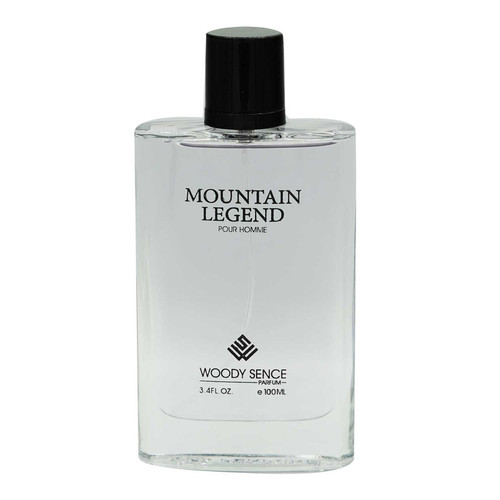 ادو پرفیوم مردانه وودی سنس مدل MOUNTAIN LEGEND با رایحه شیرین و خنک حجم 100 میلی لیتر