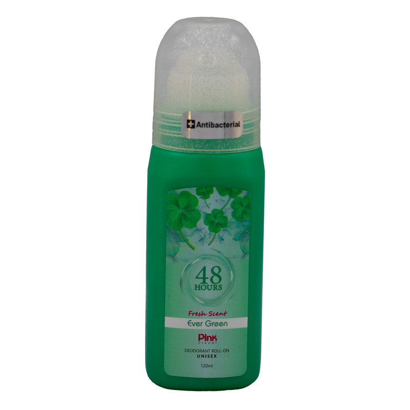 رول دئودورانت پینک ویژوآل مدل  Ever Green حجم 120 میلی‌لیتر