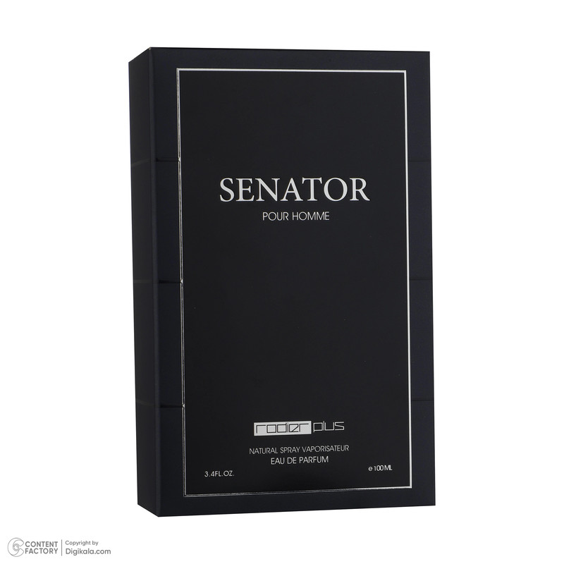 ادو پرفیوم مردانه رودیر مدل senator حجم 100 میلی لیتر