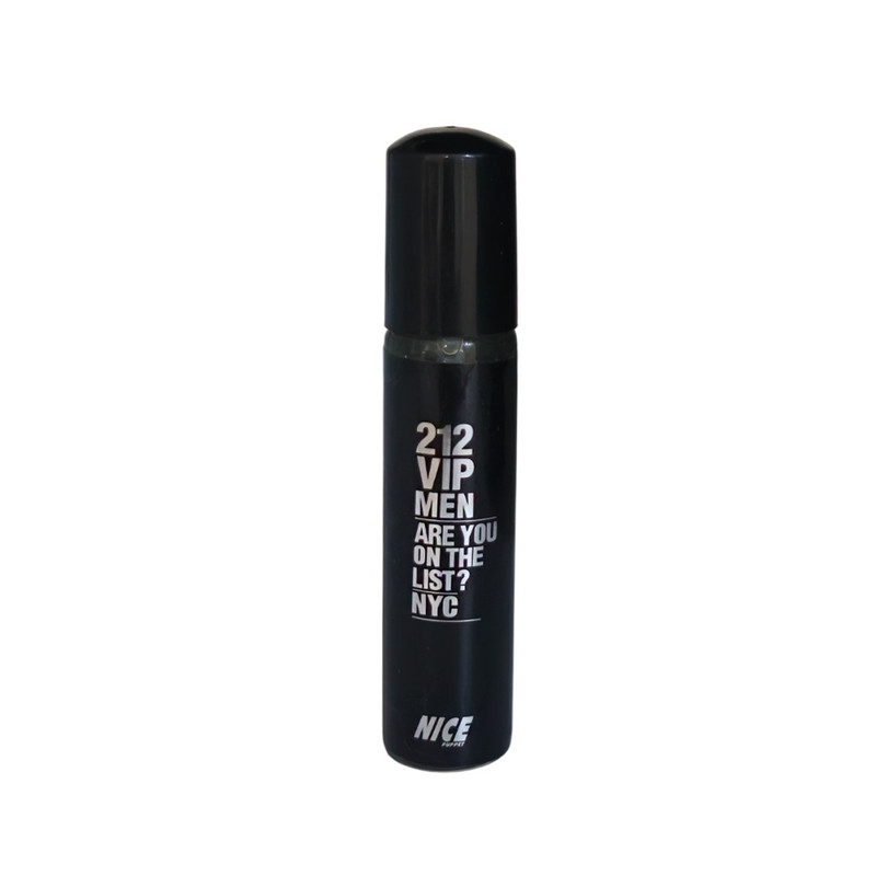 عطر جیبی مردانه نایس پاپت مدل 212vip men  با رایحه  تلخ حجم 30 میلی لیتر