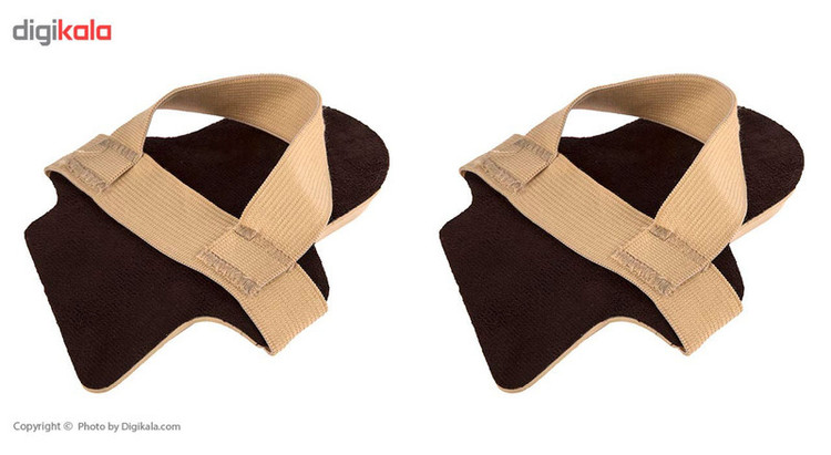 پد پاشنه طب و صنعت مدل With Elastic Straps سایز 38-39