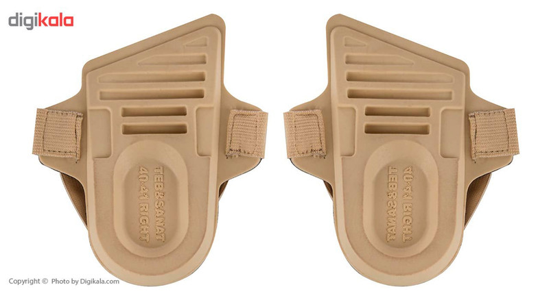 پد پاشنه طب و صنعت مدل With Elastic Straps سایز 38-39