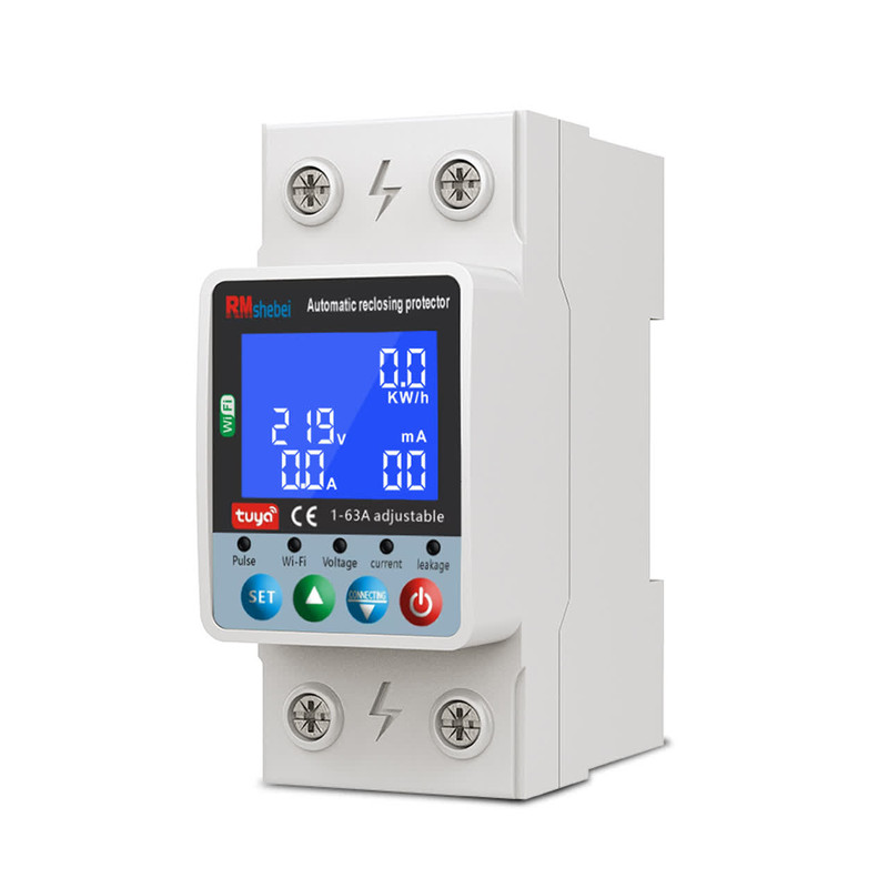 محافظ ولتاژ جریان آر ام شیبی مدل  WTDZW-63A/N2