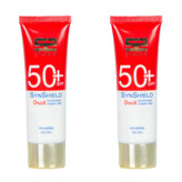 کرم ژل ضد آفتاب سان اسکین مدل Invisible حجم 50 میلی لیتر مجموعه 2 عددی