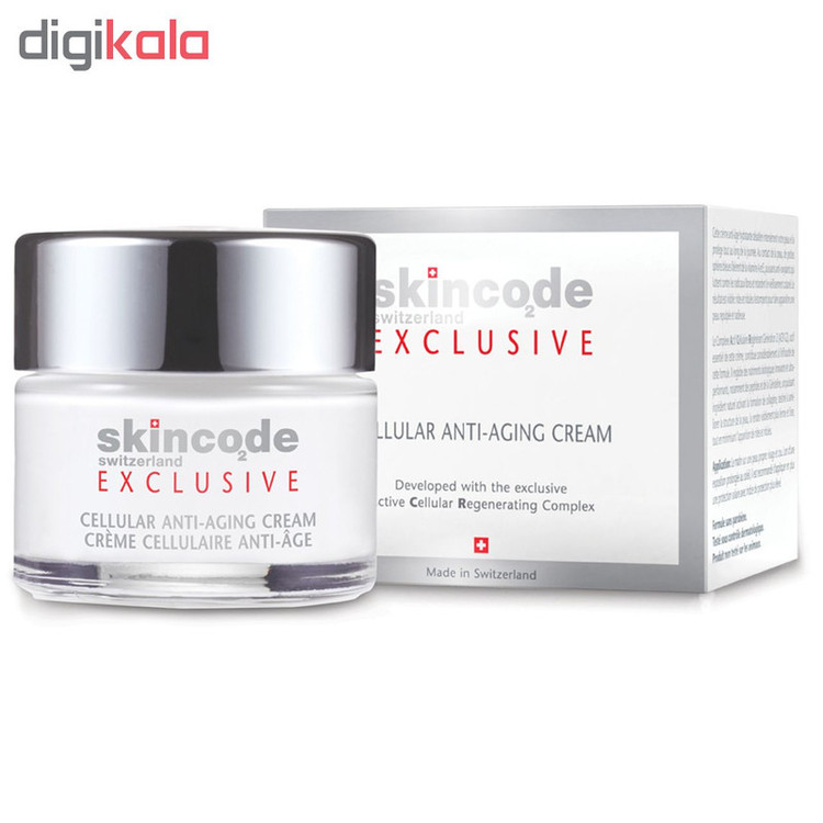 کرم دور چشم ضد چروک اسکین کد مدل Cellular Wrinkle حجم 15 میلی لیتر