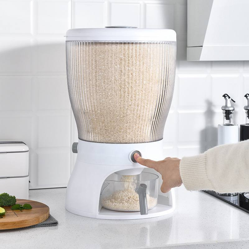 سطل برنج مدل چرخشی کد 1369n 5022 ظرفیت 10 کیلوگرم