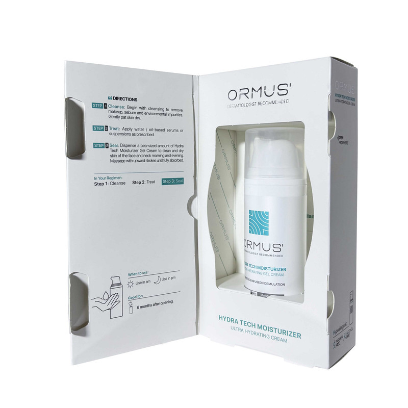 ژل کرم آبرسان دست ، صورت و گردن اورموس مدل Ultra Hydrating مناسب برای پوست چرب حجم 50 میلیلیتر