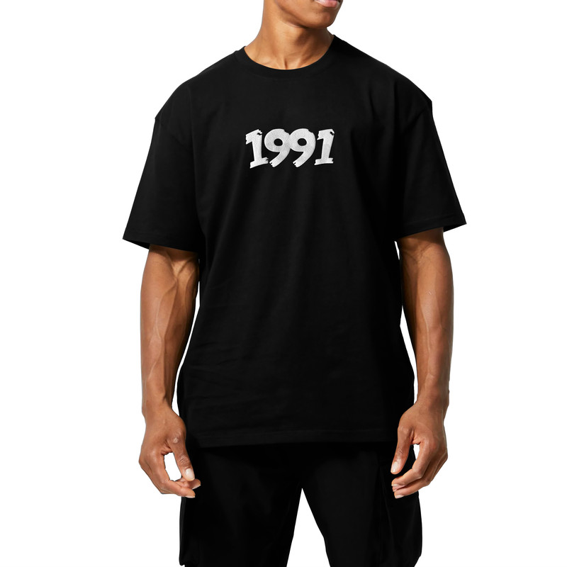تی شرت اورسایز مردانه نوزده نودیک مدل TS1983 B