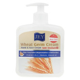 کرم مرطوبکننده دست و صورت جی مدل Wheat-Germ مناسب برای انواع پوست حجم 450 میلی لیتر مجموعه 2 عددی
