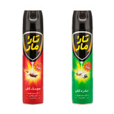 حشره کش و سوسک کش تار و مار مدل Hs-Sg حجم 400 میلی لیتر مجموعه 2 عددی