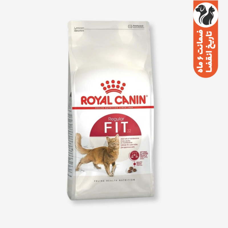 غذای خشک گربه رویال کنین مدل کنترل وزن Regular Fit 32 وزن 2 کیلوگرم