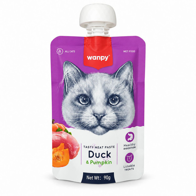 پودینگ گربه ونپی مدل Duck وزن 90 گرم