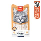 بستنی گربه ونپی مدل سفارش اروپا با طعم مرغ و خرچنگ وزن 70 گرم