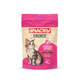 تشویقی گربه اسنکی مدل Crunch طعم مرغ و ماهی وزن 240 گرم مجموعه 4 عددی