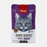 پوچ گربه ونپی مدل سفارش چین با طعم مرغ و سبزیجات وزن 85 گرم
