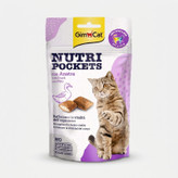 تشویقی گربه جیم کت مدل Nutri Pockets با طعم اردک وزن 60 گرم