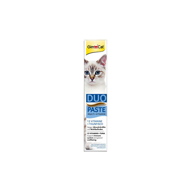 خمیر مولتی ویتامین جیم کت مدل Duo Paste ماهی تن وزن 50 گرم