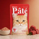 پوچ گربه بالغ گائوچو مدل Primal Feast طعم گوشت گاو وزن 80 گرم