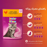پوچ بچه گربه ویسکاس مدل Junior Kitten طعم گوشت پرندگان وزن 85 گرم