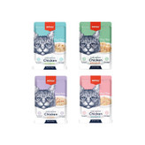 پوچ گربه بالغ ونپی مدل Pack طعم میکس وزن 340 گرم بسته 4 عددی